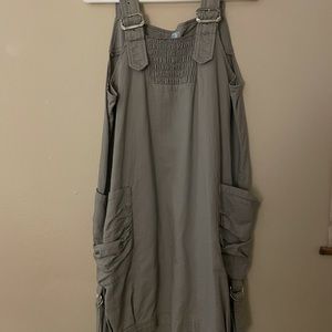 Grey Overall dress